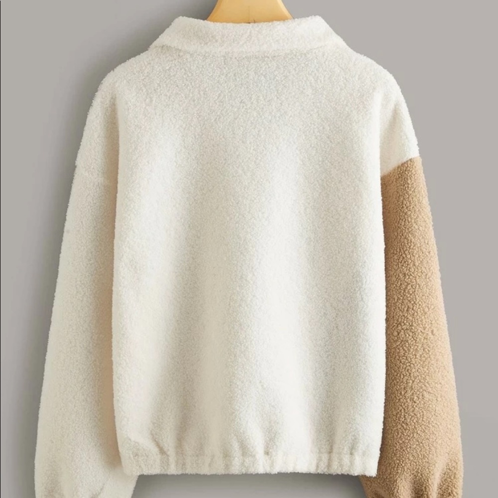 ❄️Patchwork Neutral Sherpa❄️ - Picture 2 of 4